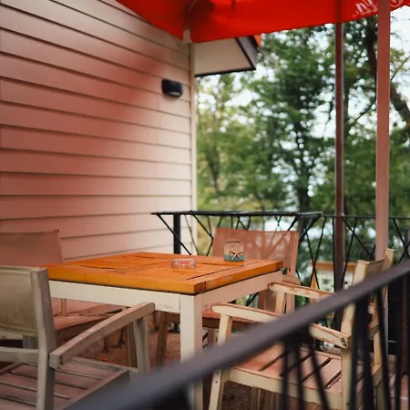 къщички синьо лято, черноморец - - Blue Summer