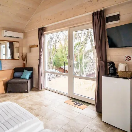 къщички синьо лято, черноморец - - Blue Summer Vakantiehuis