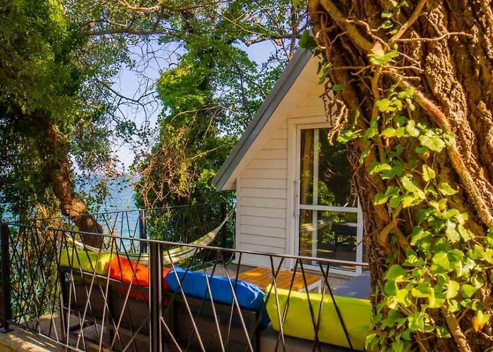 Ваканционна къща къщички синьо лято, черноморец - - Blue Summer Варна