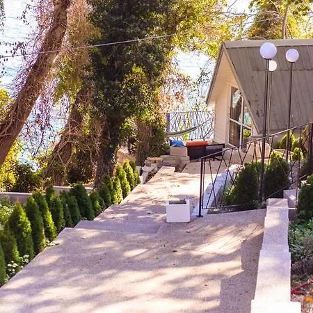 къщички синьо лято, черноморец - - Blue Summer Ferienhaus *