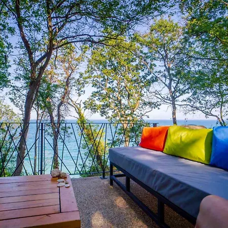 Ferienhaus къщички синьо лято, черноморец - - Blue Summer