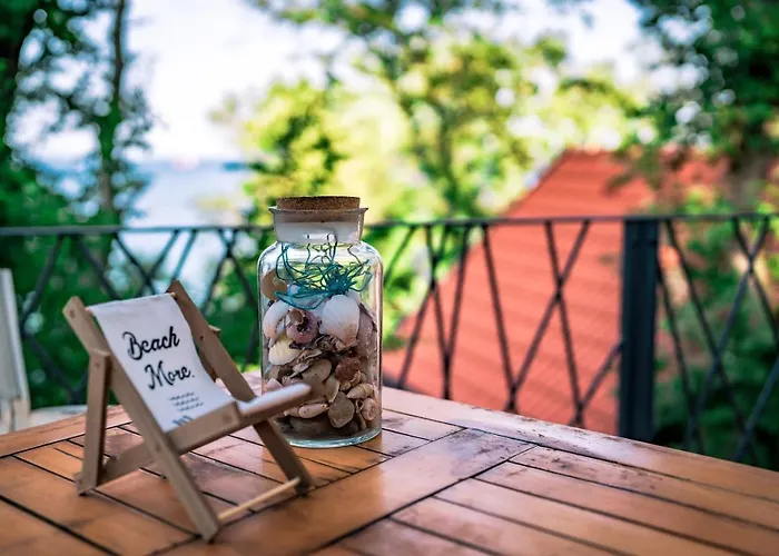 Ferienhaus къщички синьо лято, черноморец - - Blue Summer *