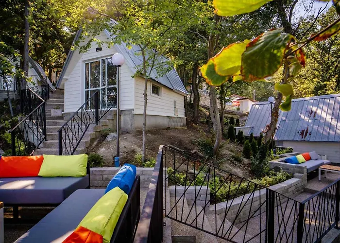 Ferienhaus къщички синьо лято, черноморец - - Blue Summer Warna