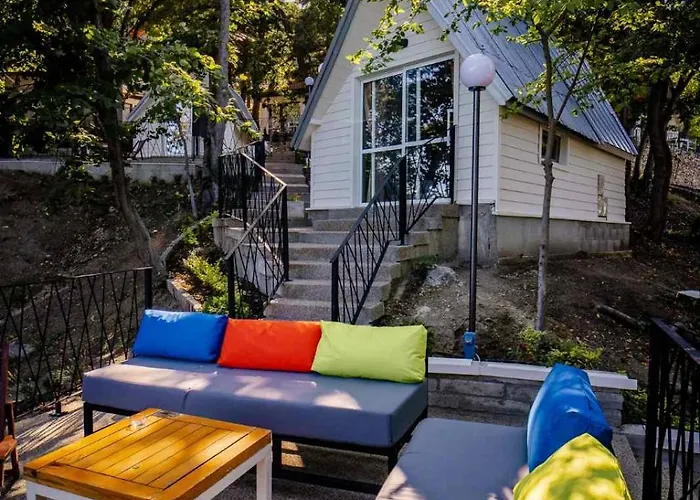 Ferienhaus къщички синьо лято, черноморец - - Blue Summer Warna